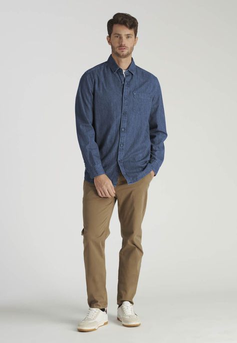 Camisa Banbury Heritage Dk Denim-1