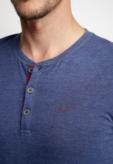 Polera Maryland Navy Melange-2