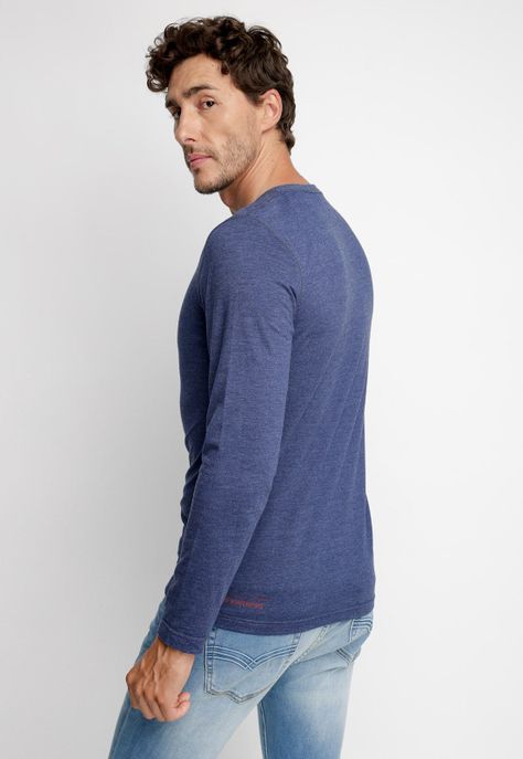 Polera Maryland Navy Melange-1