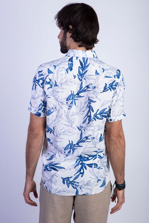 Camisa Estampada Memphis Fj Blue-1