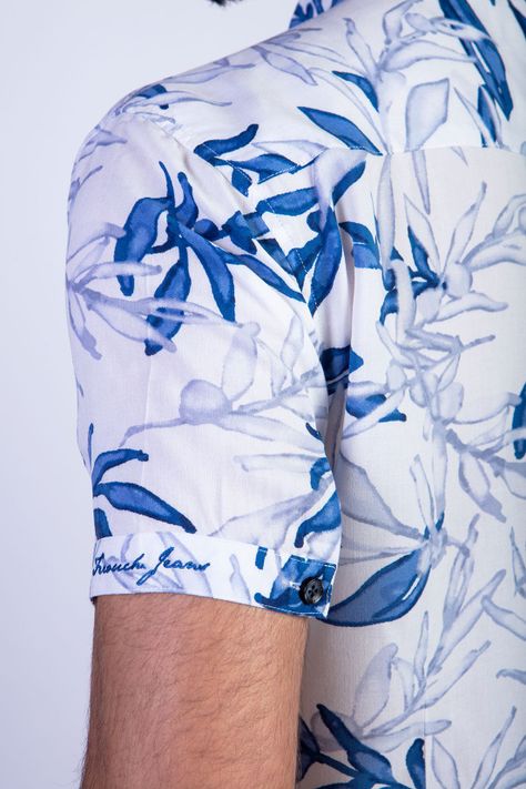 Camisa Estampada Memphis Fj Blue-3