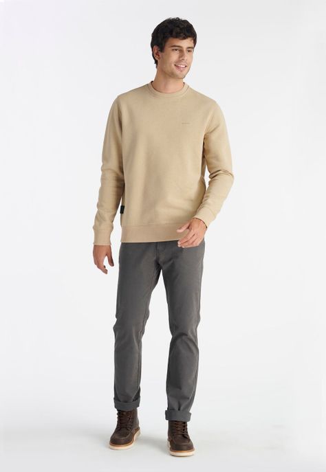 Polerón Limari Casual Olive-1