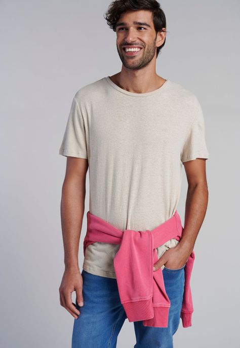 Polera Lino Albany Sand-4