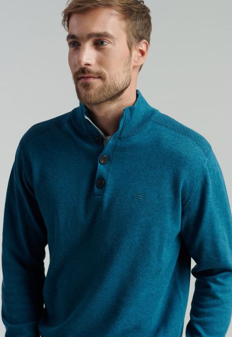 Sweater Bristol F Business Dk River-2