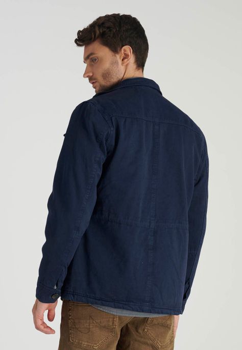 Chaqueta Washed Avant-Garde Navy-3