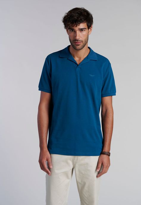 Polera V Neck Polo Delaware River-0
