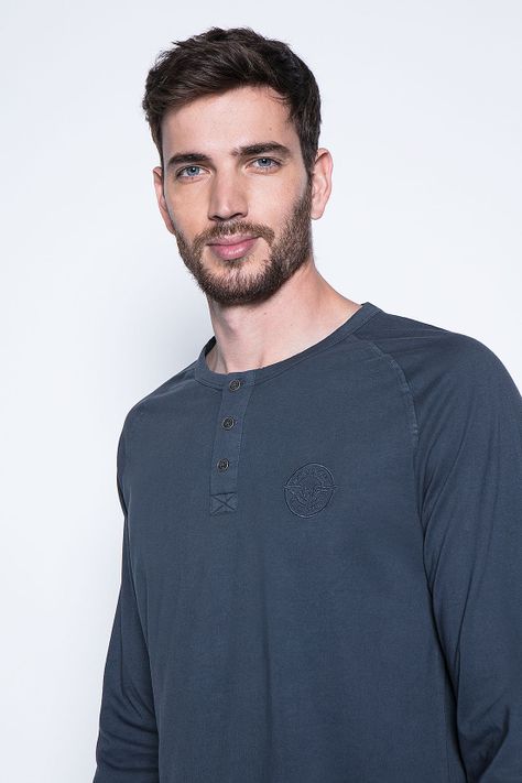 Polera Florida Blue-2