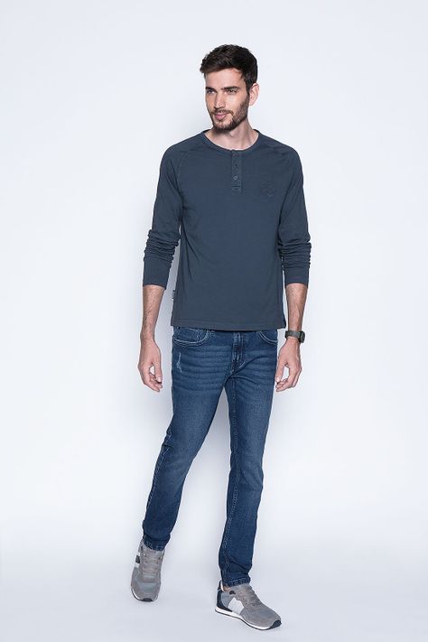Polera Florida Blue-3