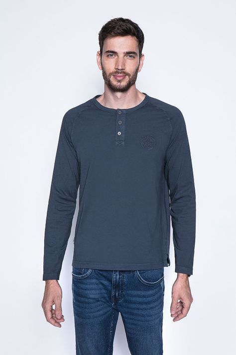 Polera Florida Blue-0
