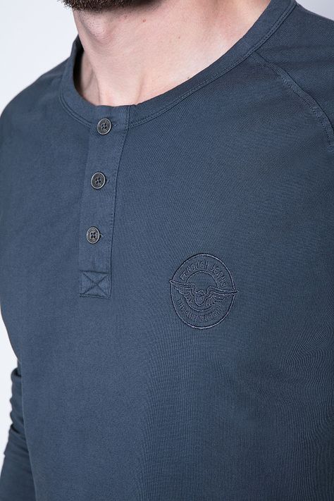 Polera Florida Blue-4