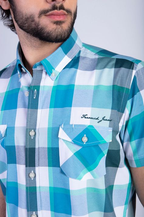 Camisa Checkered Nevada Fj Green-3