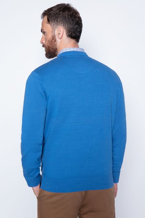Sweater Round Neck Paris Ocean-1