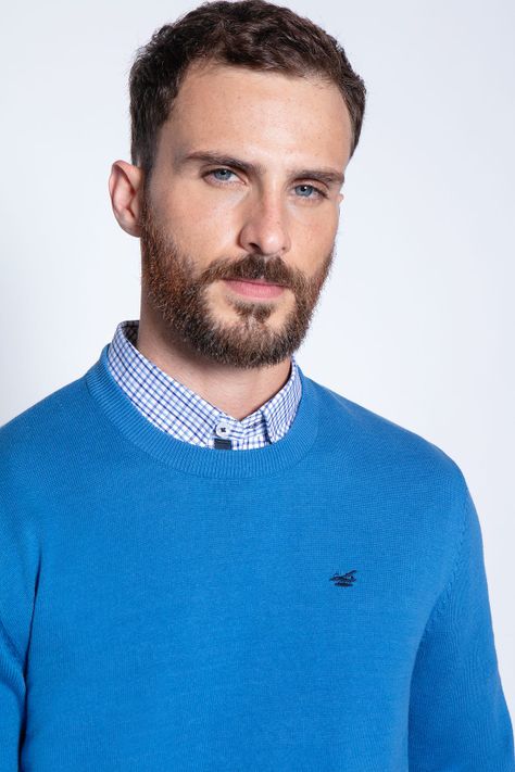 Sweater Round Neck Paris Ocean-2
