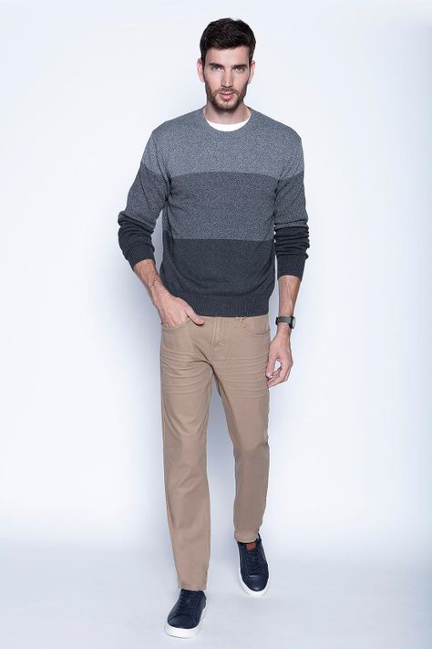 Sweater Chicago F Dk. Grey-3