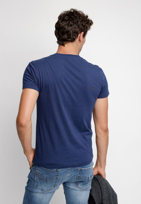 Polera Básica Navy Fe-1