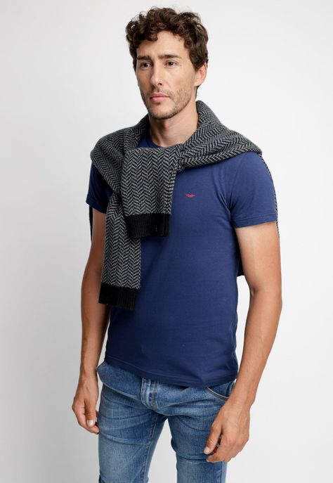 Polera Básica Navy Fe-0