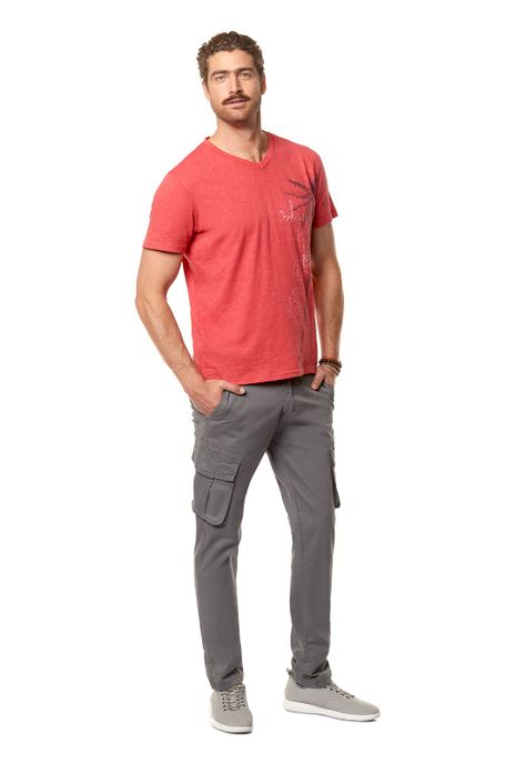 Polera Naples Dk Red-1
