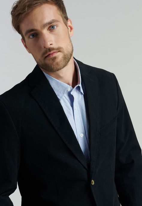 Blazer Stanford F Smart Casual Black-2