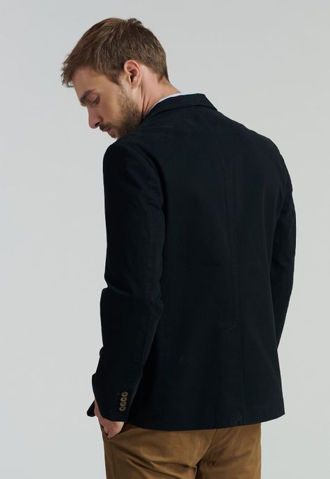Blazer Stanford F Smart Casual Black-3