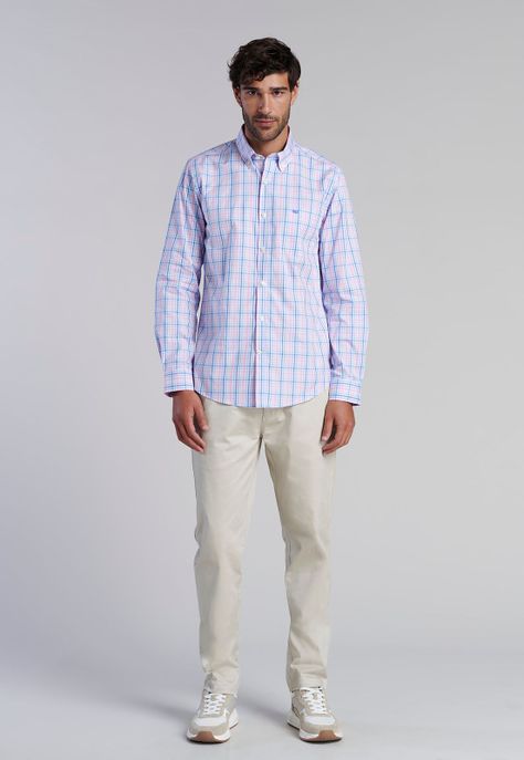 Camisa Check Bristol Sc Pink-1