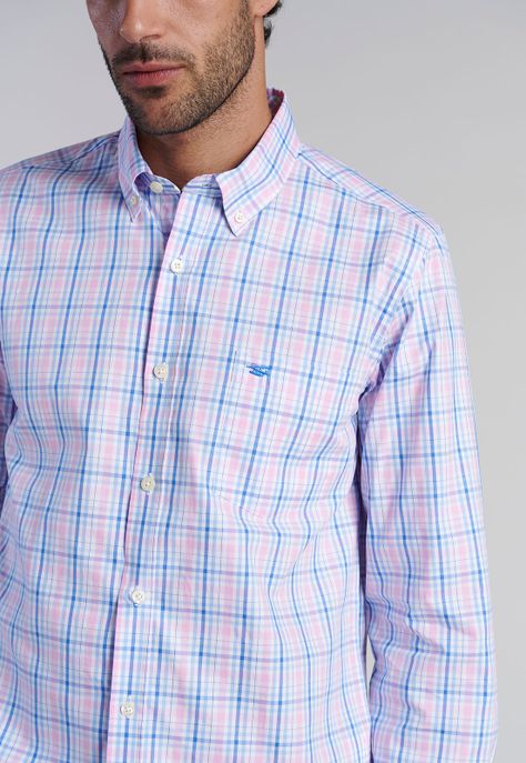 Camisa Check Bristol Sc Pink-2