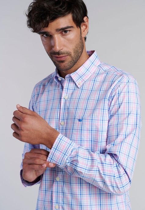 Camisa Check Bristol Sc Pink-4