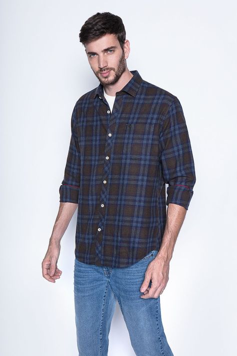 Camisa Check Las Vegas Fj Military-0