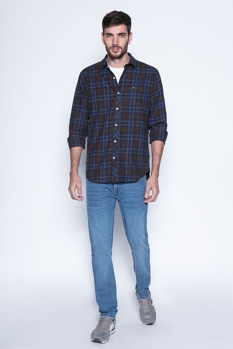 Camisa Check Las Vegas Fj Military-3