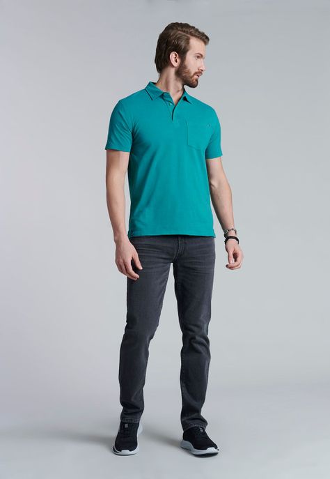 Polera Polo Orlando Green-1