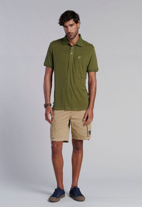 Polera Polo Alabama Military-1