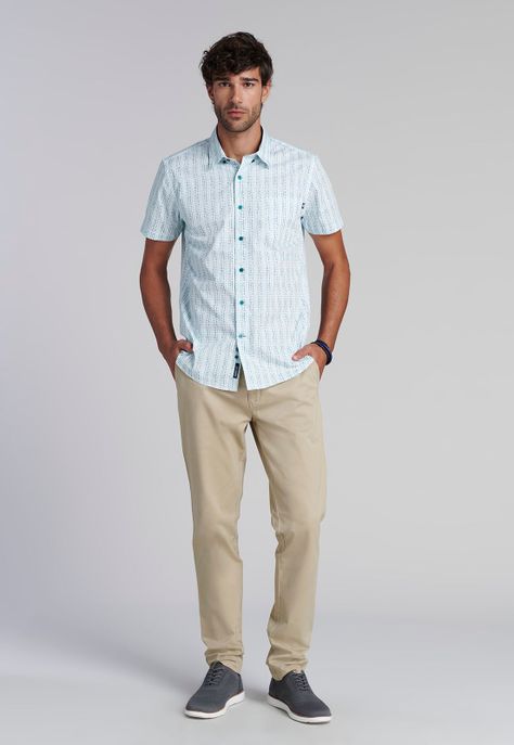 Camisa Mini Print F River-1
