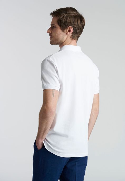 Polo Comillas White-3