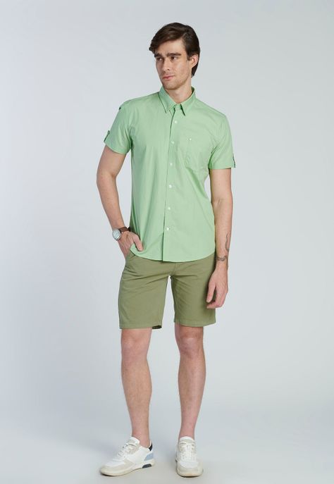 Camisa Aylesbury Mint-1