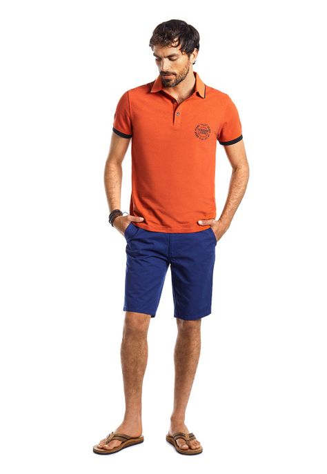 Bermuda Garment Dyed Blue-1
