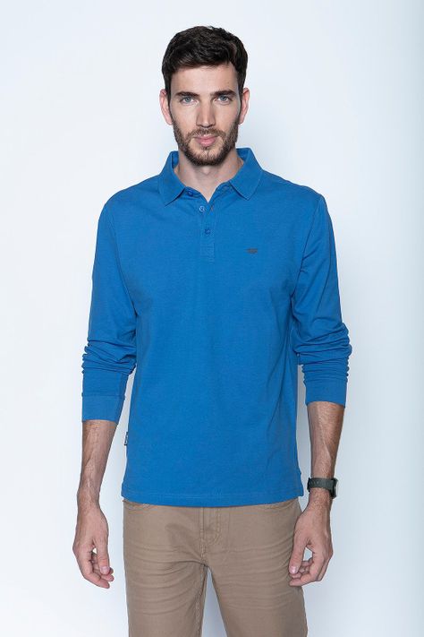 Polera Polo Ml Ocean-0