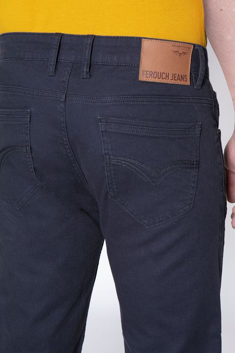 Jeans Color Fj Navy-4