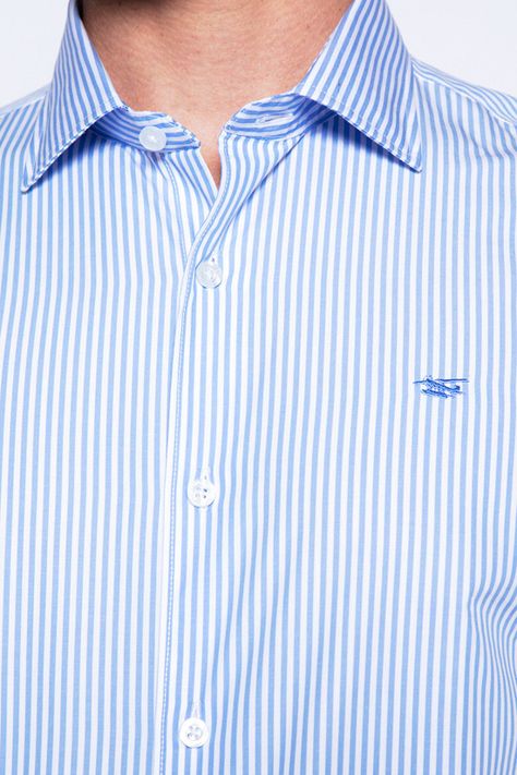 Camisa Striped Silver Sm Sky-4