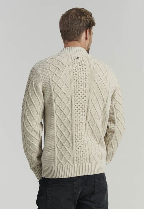 Sweater Cambridge Fr Dk Oyster-3
