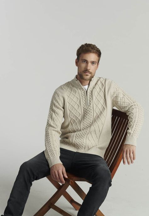 Sweater Cambridge Fr Dk Oyster-4