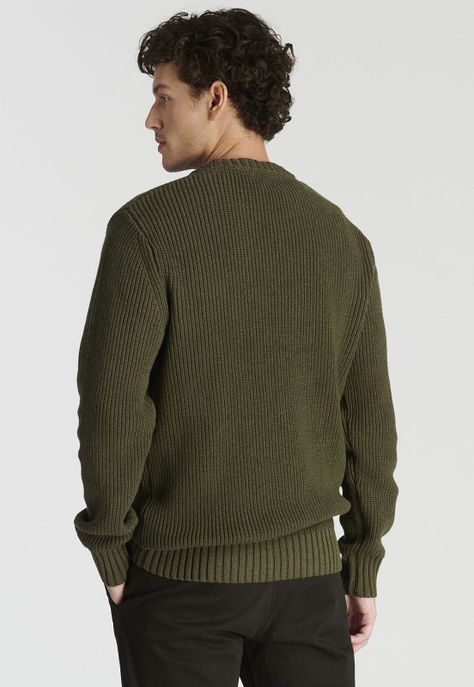 Sweater Laguna Heritage Green Melang-3