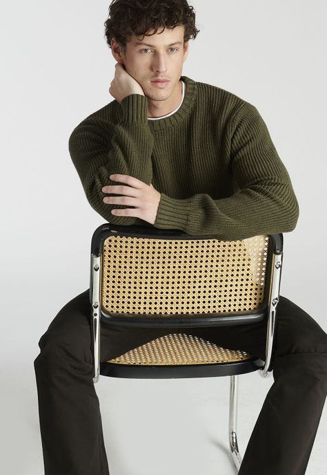 Sweater Laguna Heritage Green Melang-4