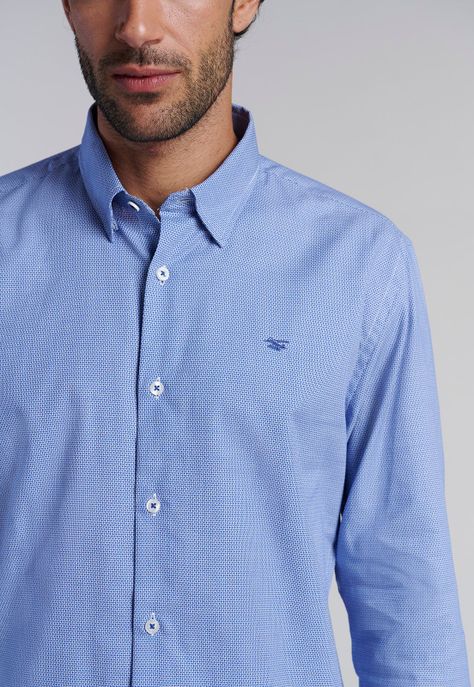 Camisa Jacquard Boston Sc Navy-2