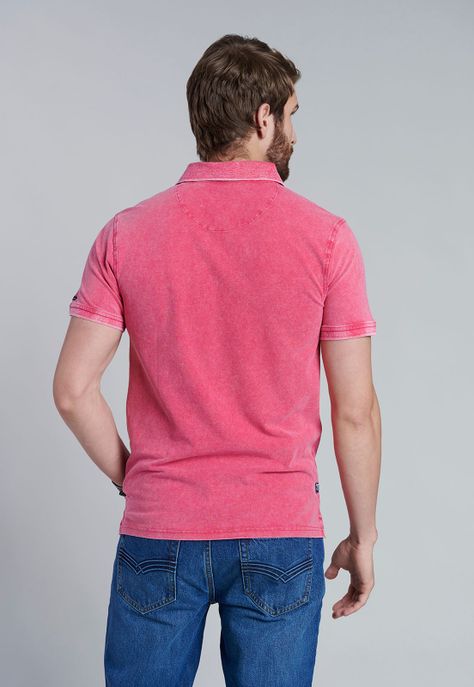 Polera Polo Hawai Dk Coral-3