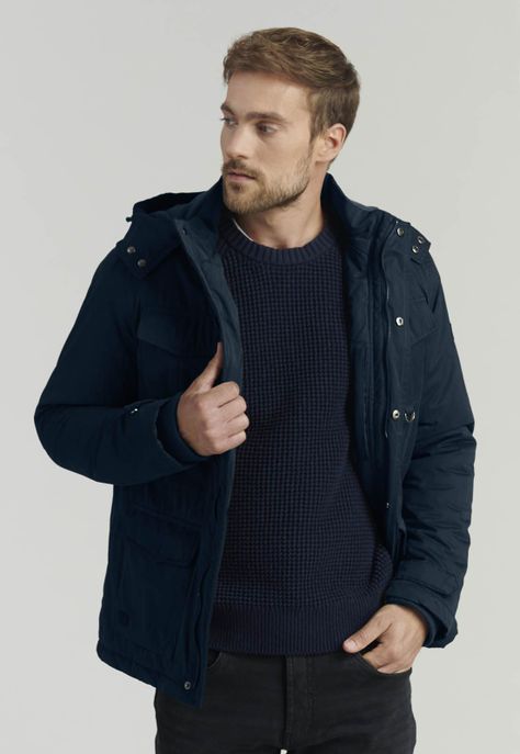 Chaqueta Albany Fjs Navy-0
