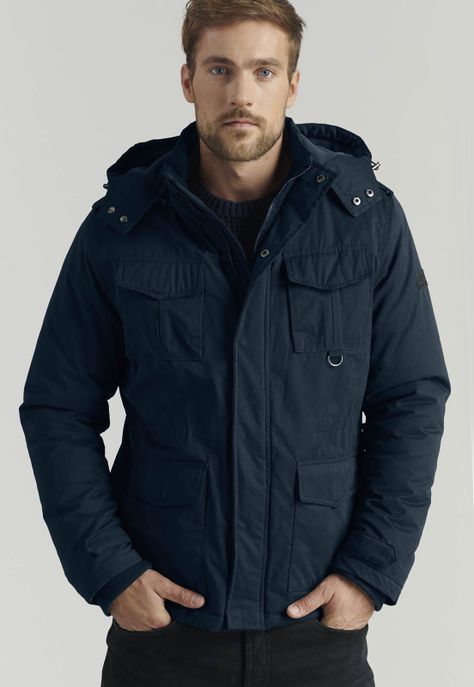 Chaqueta Albany Fjs Navy-4