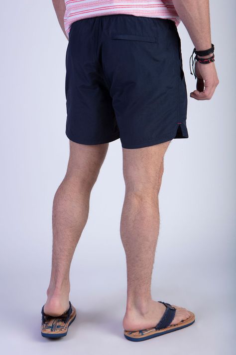 Traje De Baño Navy Básico-1