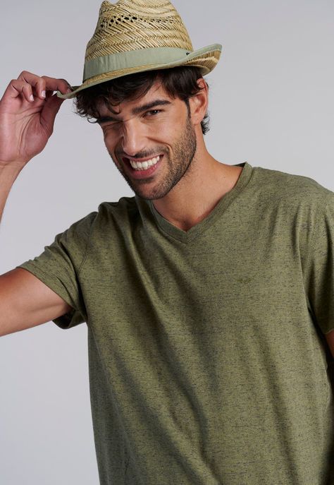 Polera V Neck Alaska Military-4