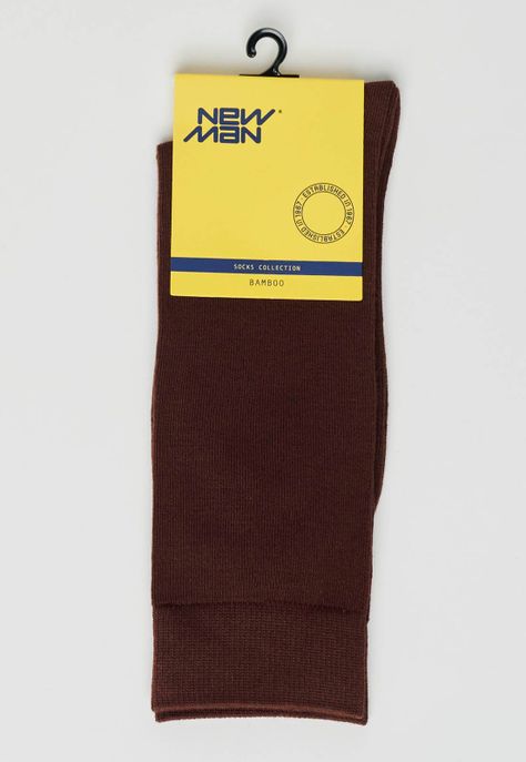 Calcetín Básico Business Brown-1