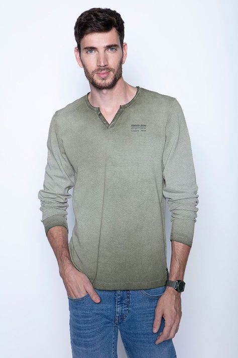 Polera Huntington Military-0