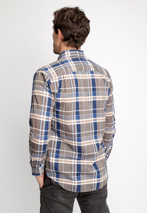 Camisa Checkered San Diego Fj Camel-1